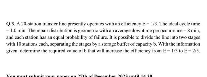 6 seconds. At stations 2 through 6, parts feeders deliver components to