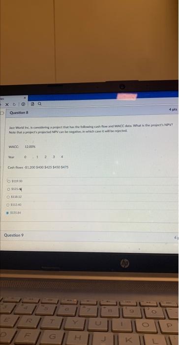 was 4 pts Jazz World Inc is considering a project that has