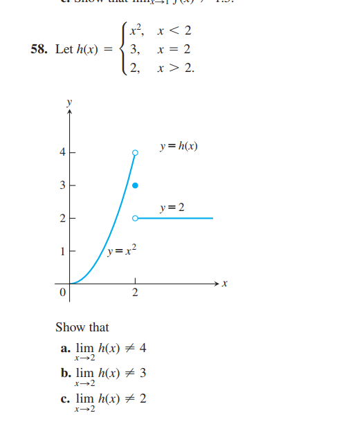 x2, x 2. 4 y=h(x) 3 2 1 y= x 2 Show