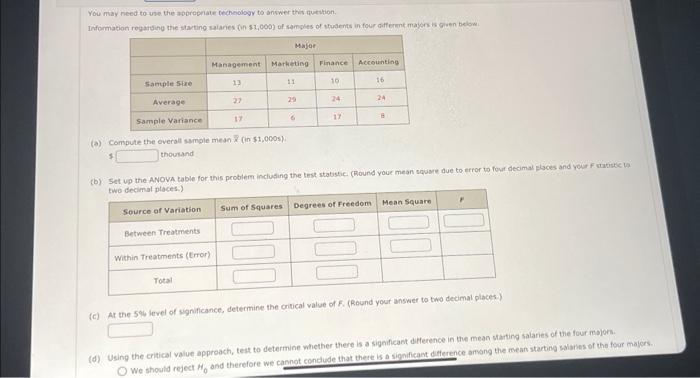 You may need to use the appropriate technology to answer this question.