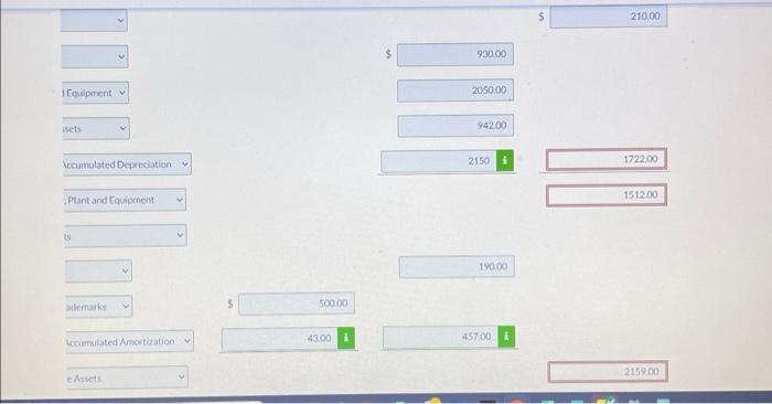 assets and intangible assets for the year ended May 31, 2022 (in