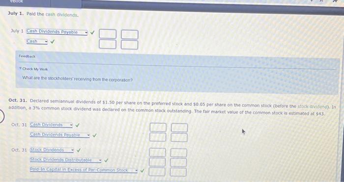 Corporation during the current fiscal year are as follows. Journalize the transactions.