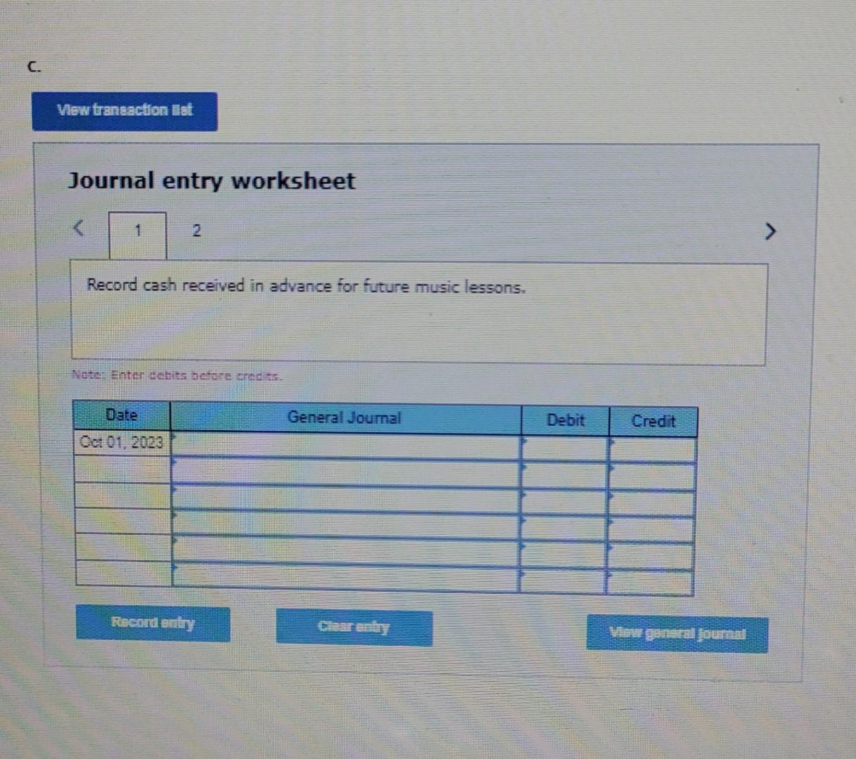 Splish Splash Art collects $8,400 cash In advance from the Music Box