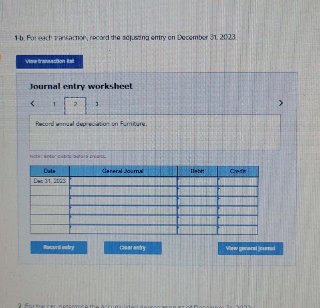 annual financial statements and has a December 31, 2023 year-end. The company's