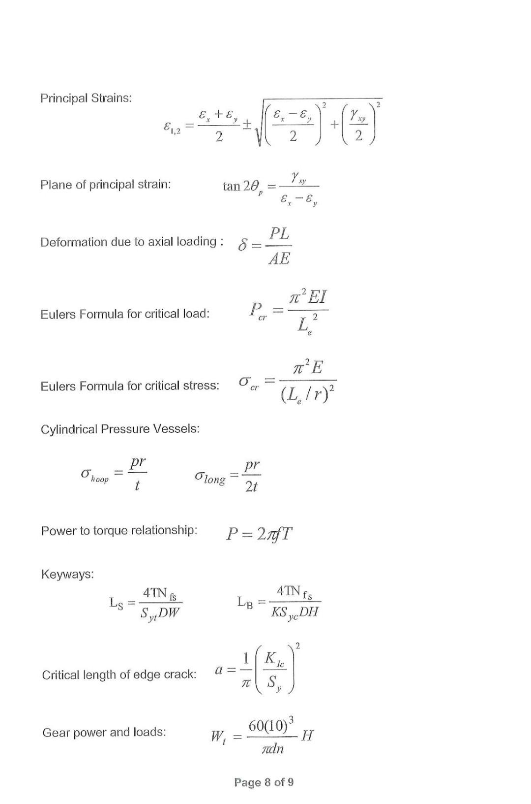 operates at a pressure of 8 MPa. The maximum allowable tensile stress