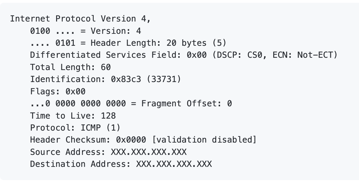 identifier Length: 7 Hardware type: Ethernet (0x01) Client MAC address: XXXXXXXXXXXXXXXXXXX Option: