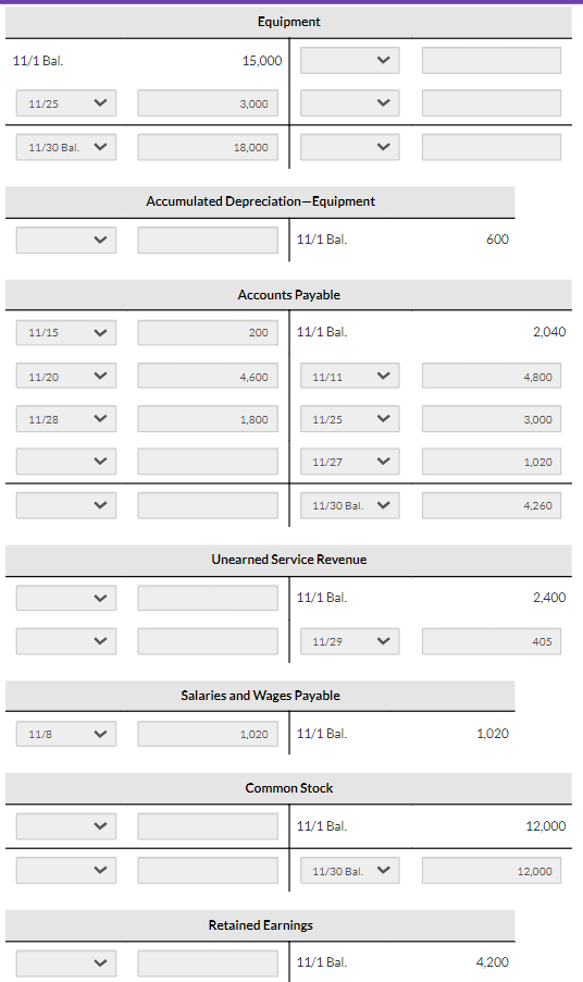 for October. 10 Received $1,140 cash from customers in payment of account.