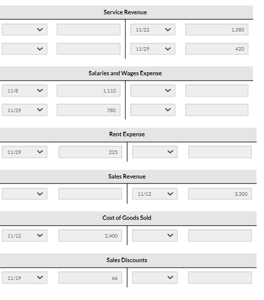 11 Purchased merchandise on account from Dimas Discount Supply for $4,800, terms