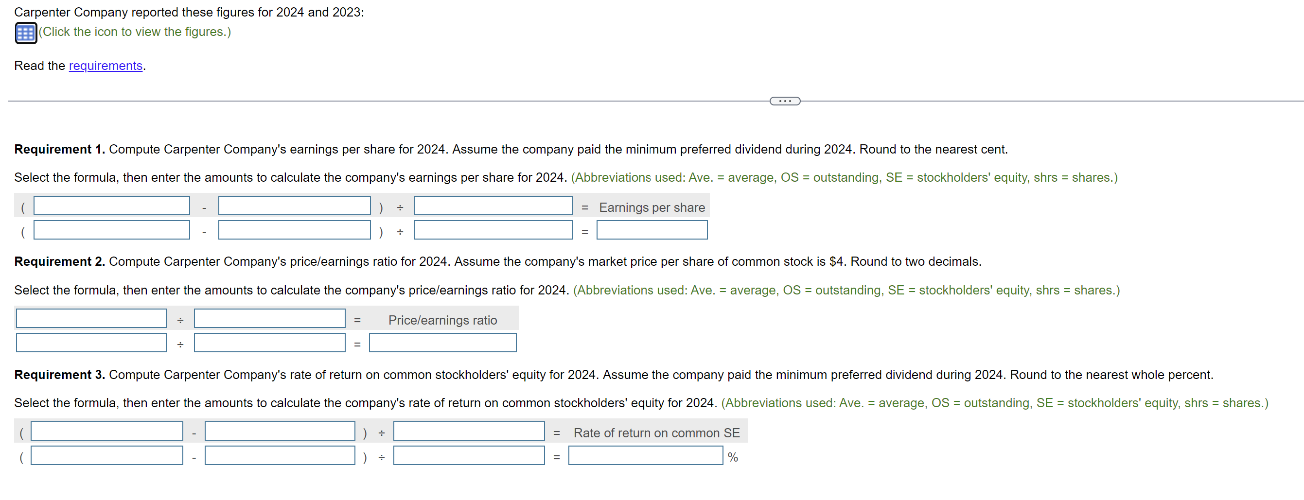 Dec. 31, 2024 Dec. 31, 2023 Balance Sheet-partial: $ 260,000 $ 265,000