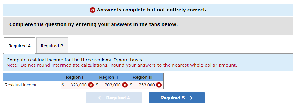 Answer is complete but not entirely correct. Complete this question by entering