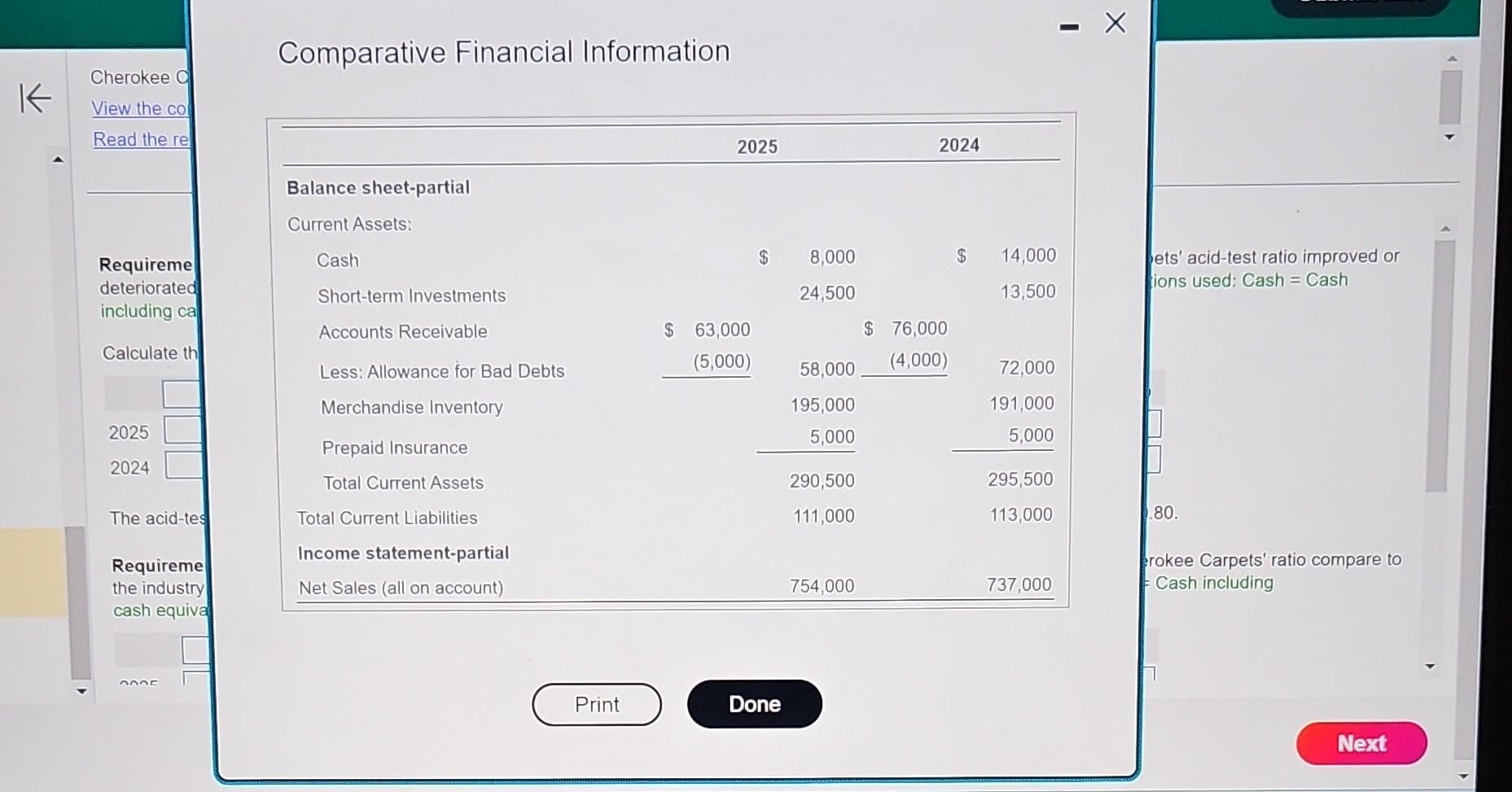 K Cherokee C View the co Comparative Financial Information Read the re