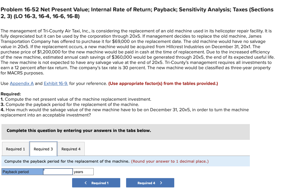 Taxes (Sections 2,3) (LO 16-3, 16-4, 16-6, 16-8) The management of Tri-County