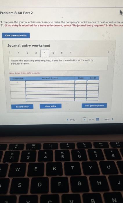 31, the company's Cash account has a $24,875 debit balance, but its