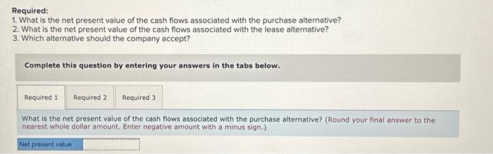Decision [LO12-2] The Riteway Ad Agency provides cars for its sales staff.
