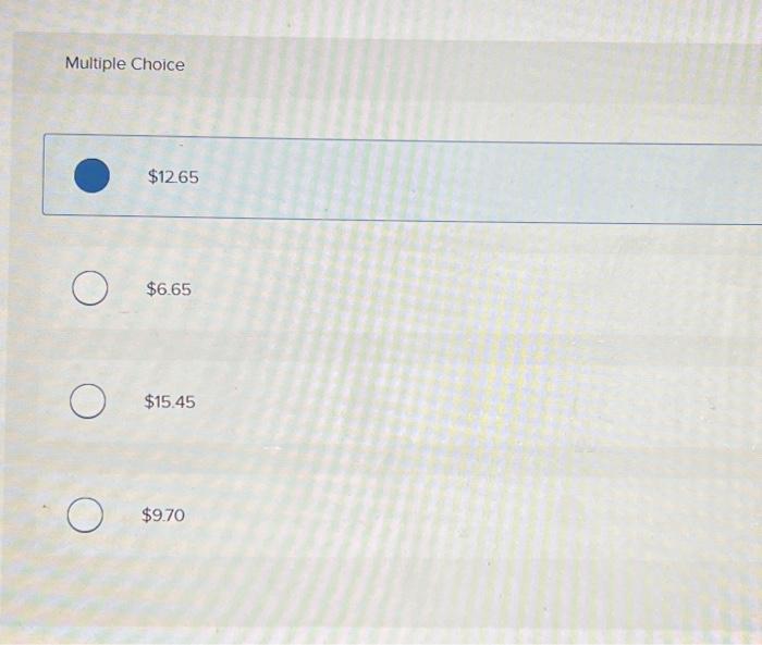 manufacturing overhead Fixed manufacturing overhead Sales commissions Variable administrative expense Cost per