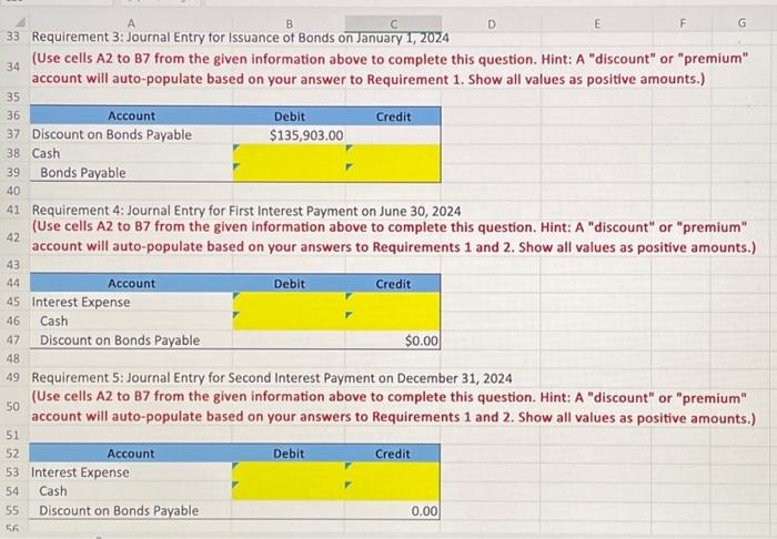 below. Face amount Stated rate (annual) Number of years until maturity Market