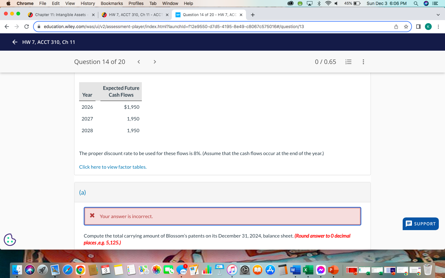 Chrome File Edit View History Bookmarks Profiles Tab Window Help Chapter 11: