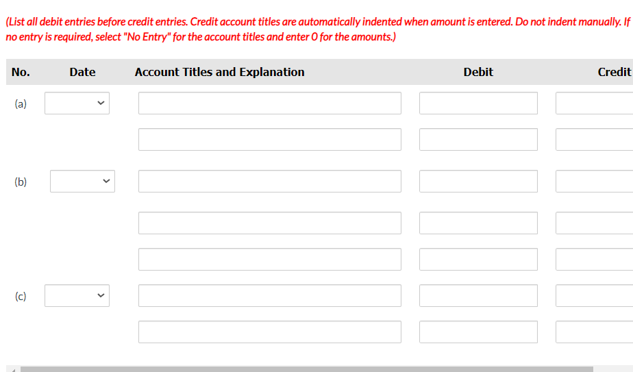 sheet at December 31, 2024. Current liabilities Interest payable $ 42,000 Long-term