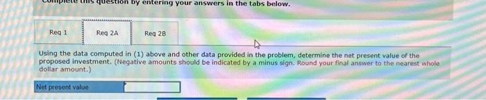 have a six-year useful life. After six years, it would have a