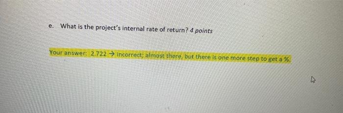 in equipment with a useful life of five years and no salvage