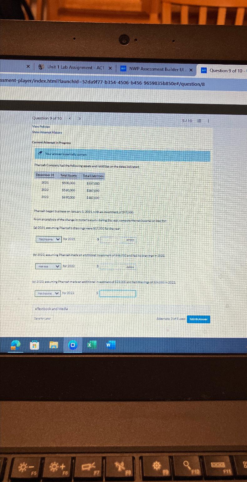 X Unit 1 Lab Assignment - AC1 x wNWP Assessment Builder UI