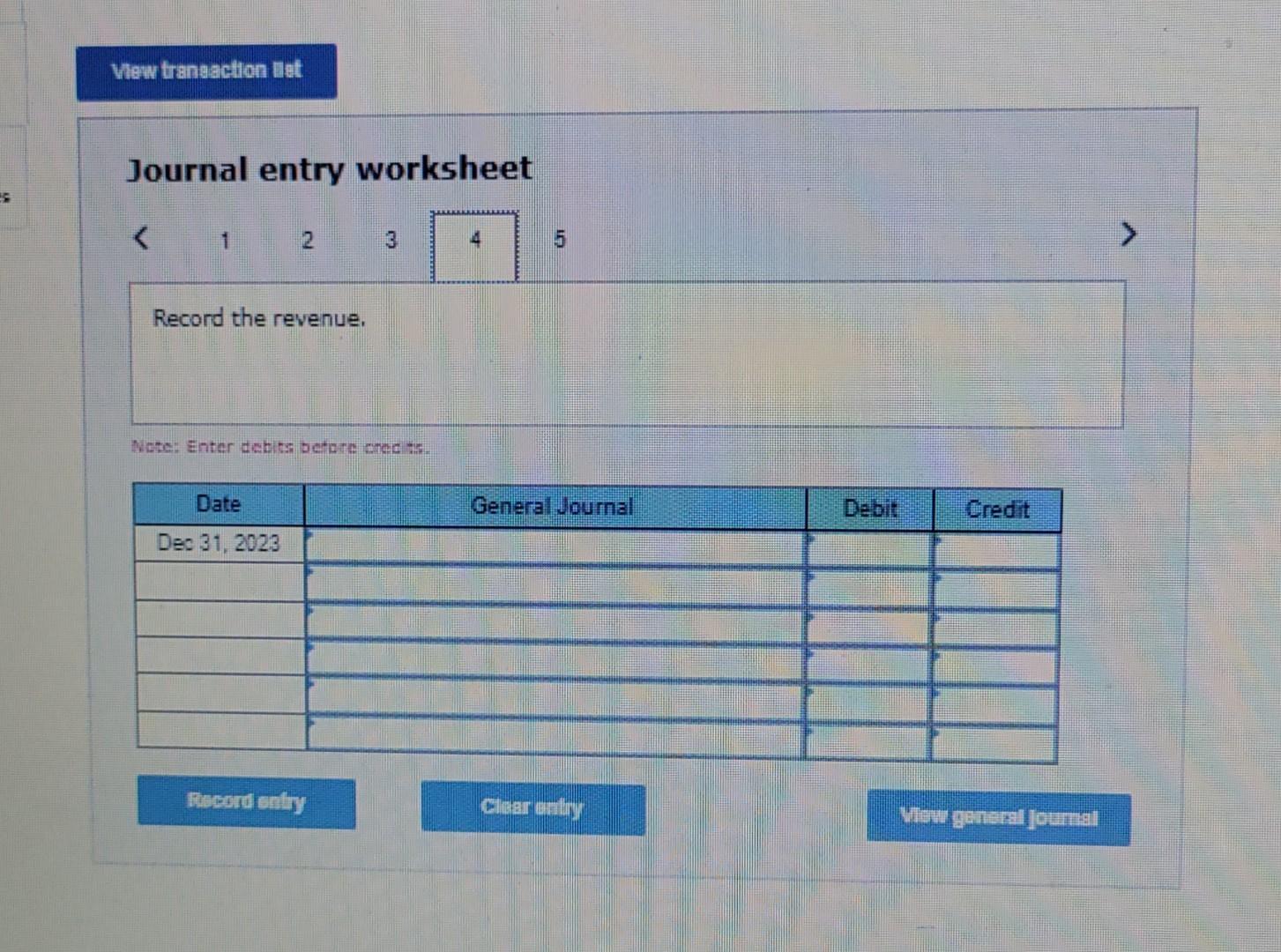 24,600 Dec. 31 C. Accumulated Depreciation, Machinery d. Unearned Revenue e. Unadjusted