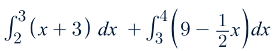 2 ( x + 3 ) dx + 3 ( 9 1