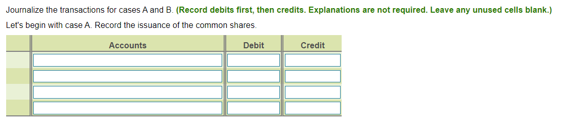 to acquire capital assets. (Click the icon to view the two cases.)