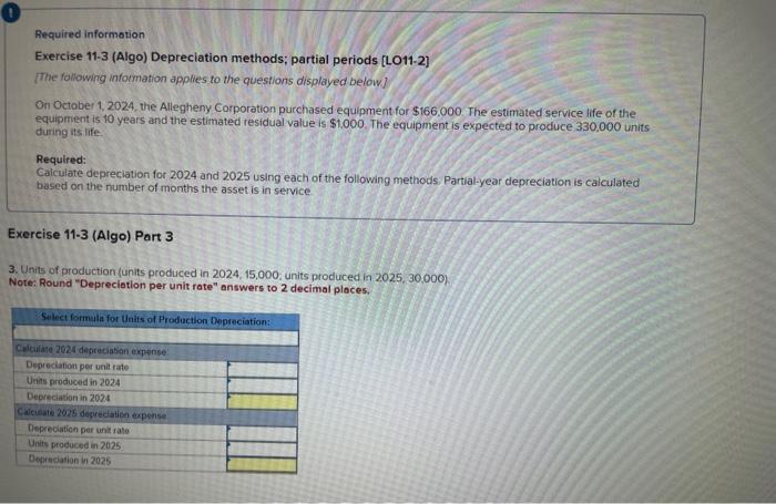 Allegheny Corporation purchased equipment for $166,000. The estimated service life of the
