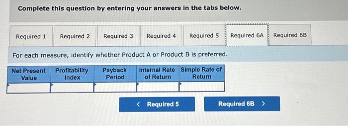 B Initial investment: Annual revenues and costs: Sales revenues Cost of equipment
