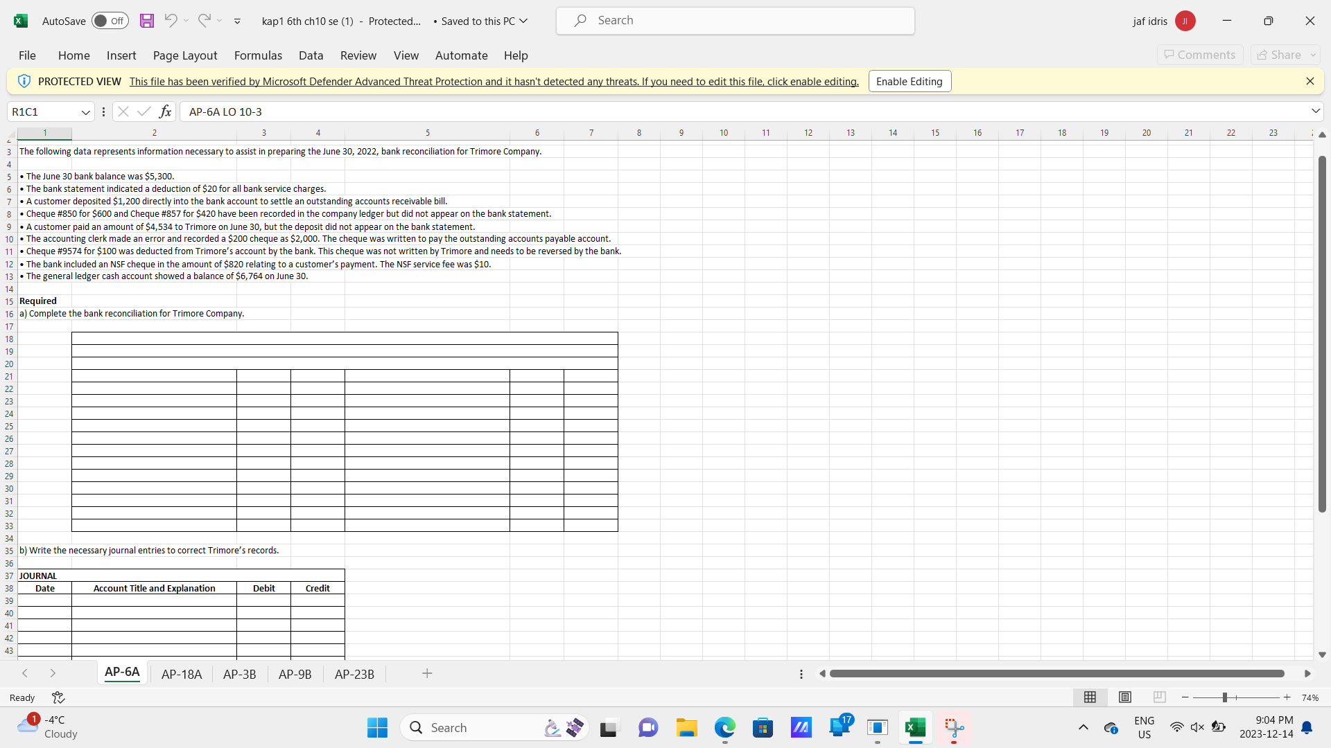 AutoSave Off File Home Insert Page Layout kap1 6th ch10 se (1)
