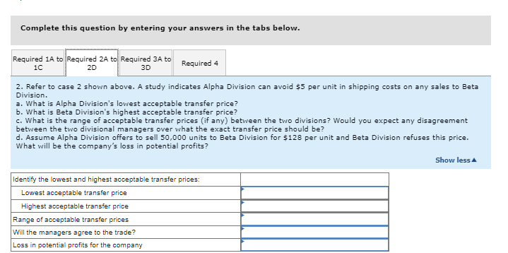on their return on Investment (ROI). Assume the following Information for the