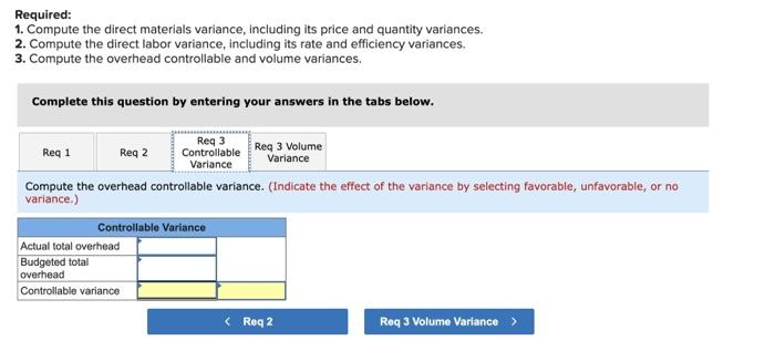 per hour) Variable overhead (5 hours $8 per hour) Fixed overhead (5