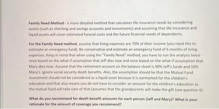 and one of their goals is to have a sufficient amount of