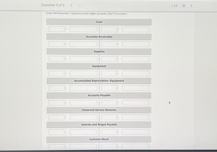 account balances of Ivanhoe Equipment Repair. Debit Credit Cash $3,440 Accumulated Depreciation-Equipment