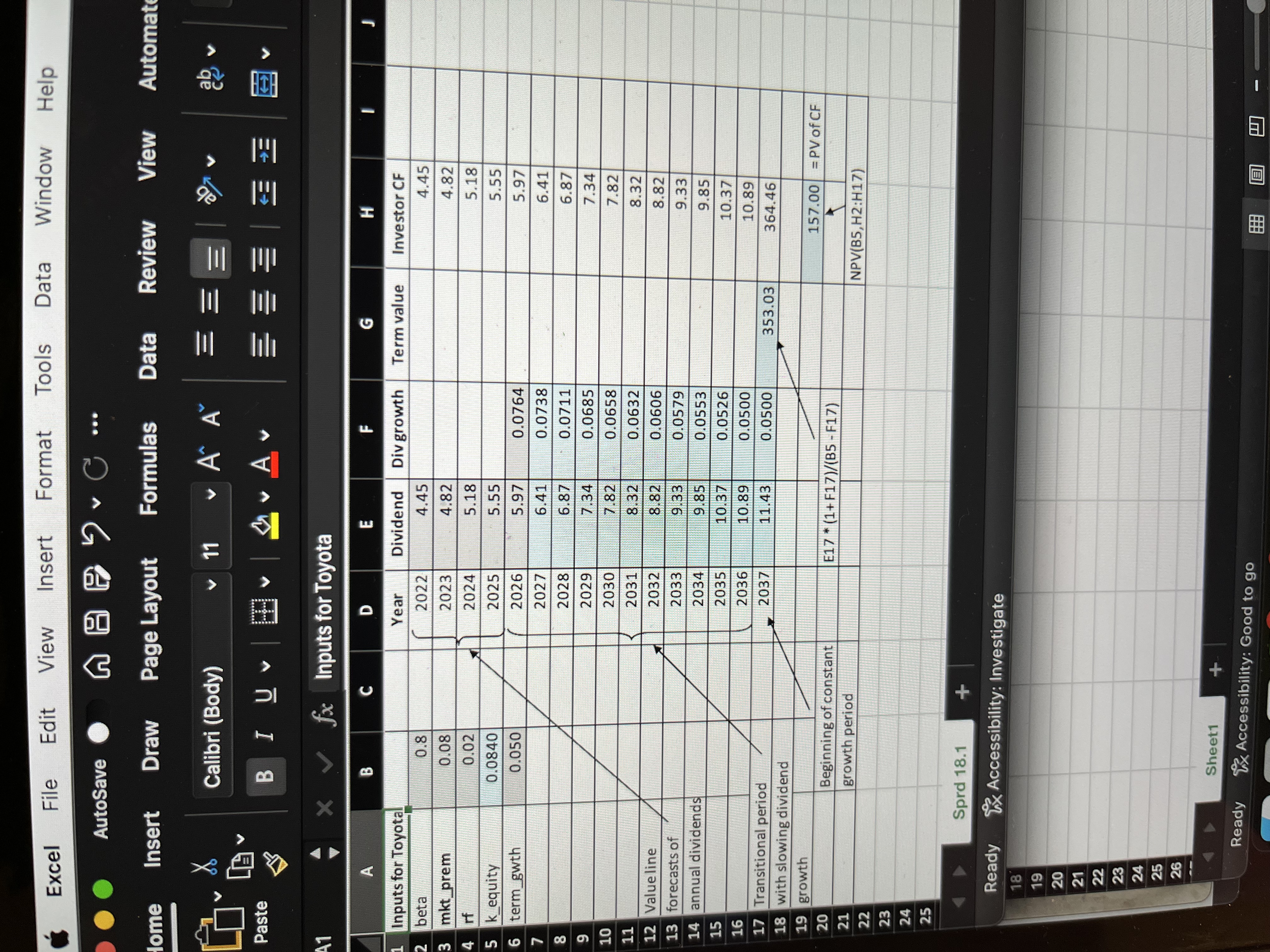 Excel File Edit View Insert Format Tools Data Window Help AutoSave ABAD