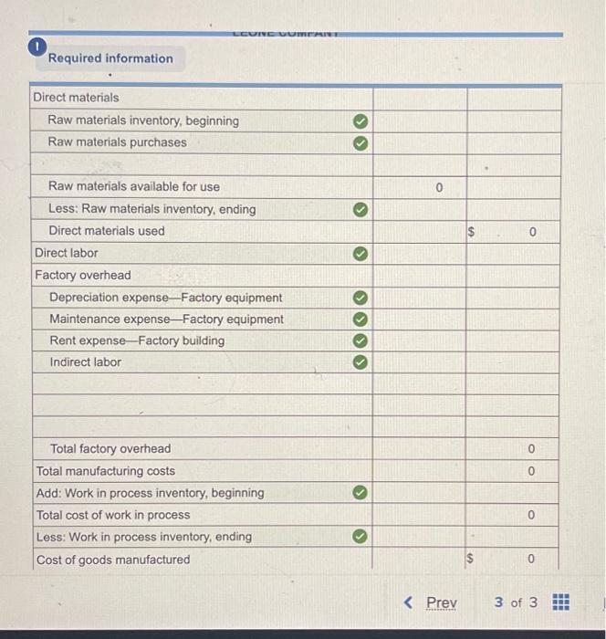 following information applies to the questions displayed below.] The following year-end information