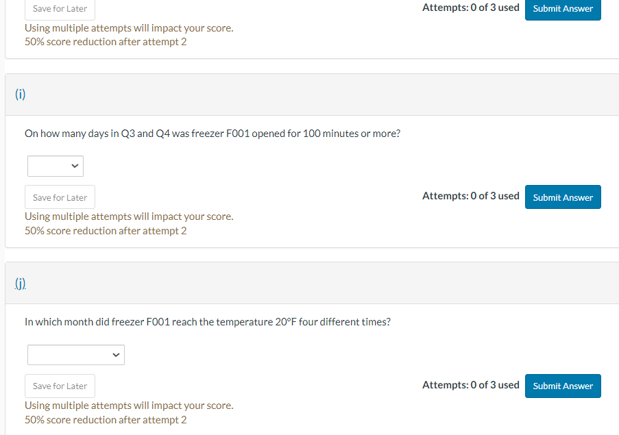 Freezer F001 and F002 opened during the day? (Hint: One unique ActivityID