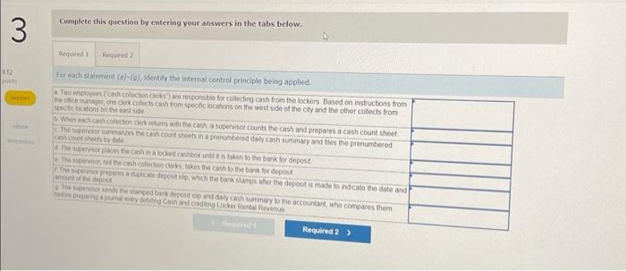 Locker Rentals Corporation (LRC) operates locker rental services at several locations throughout