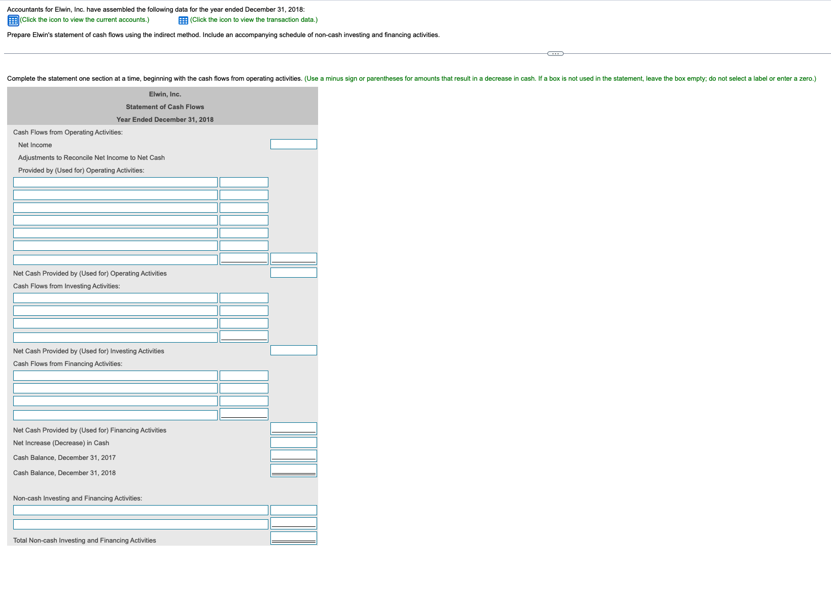 55,400 Income Tax Payable 14,900 16,500 Print Done Data table - Transaction