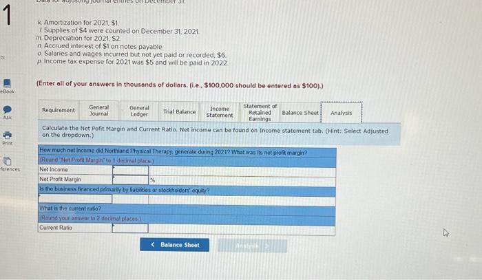 0 Supplies Expense Interest Expense Income Tax Expense Totals 1 5 0