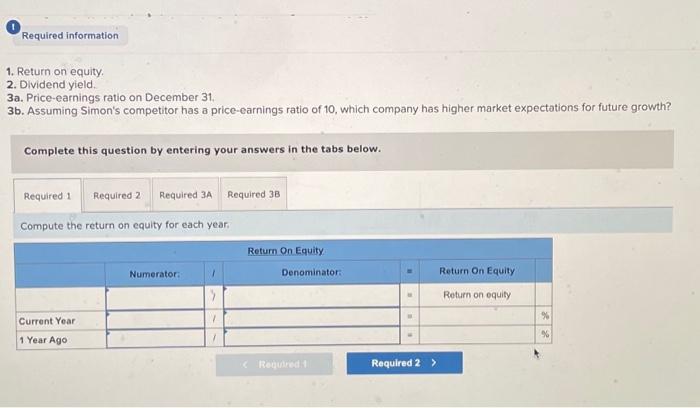 ratio for the current year and one year ago. Debt Ratio Numerator: