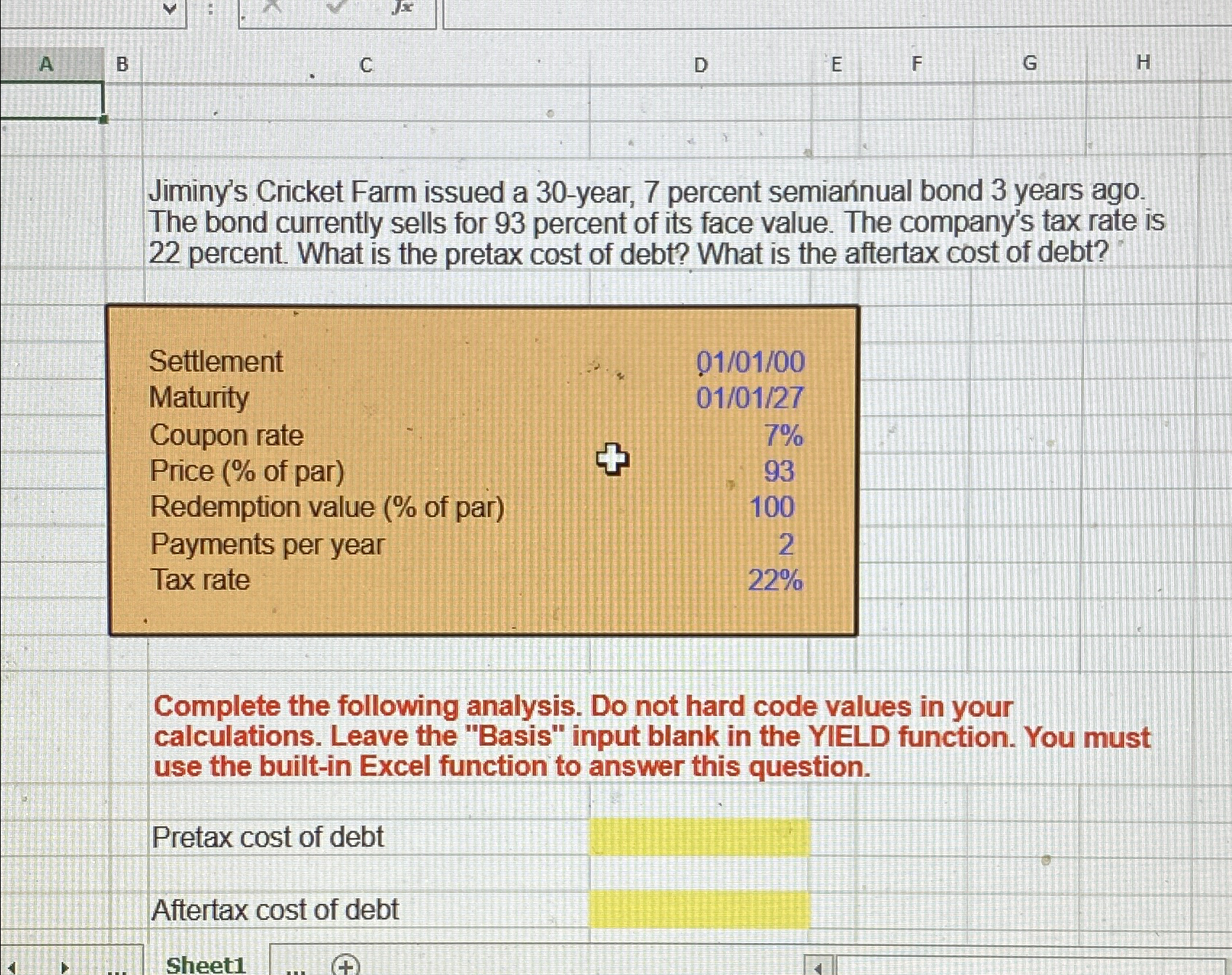 A B > Jx D E F G H Jiminy's Cricket Farm
