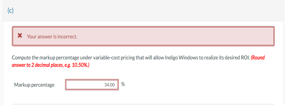 relating to the window at a budgeted volume of 4,000 units are