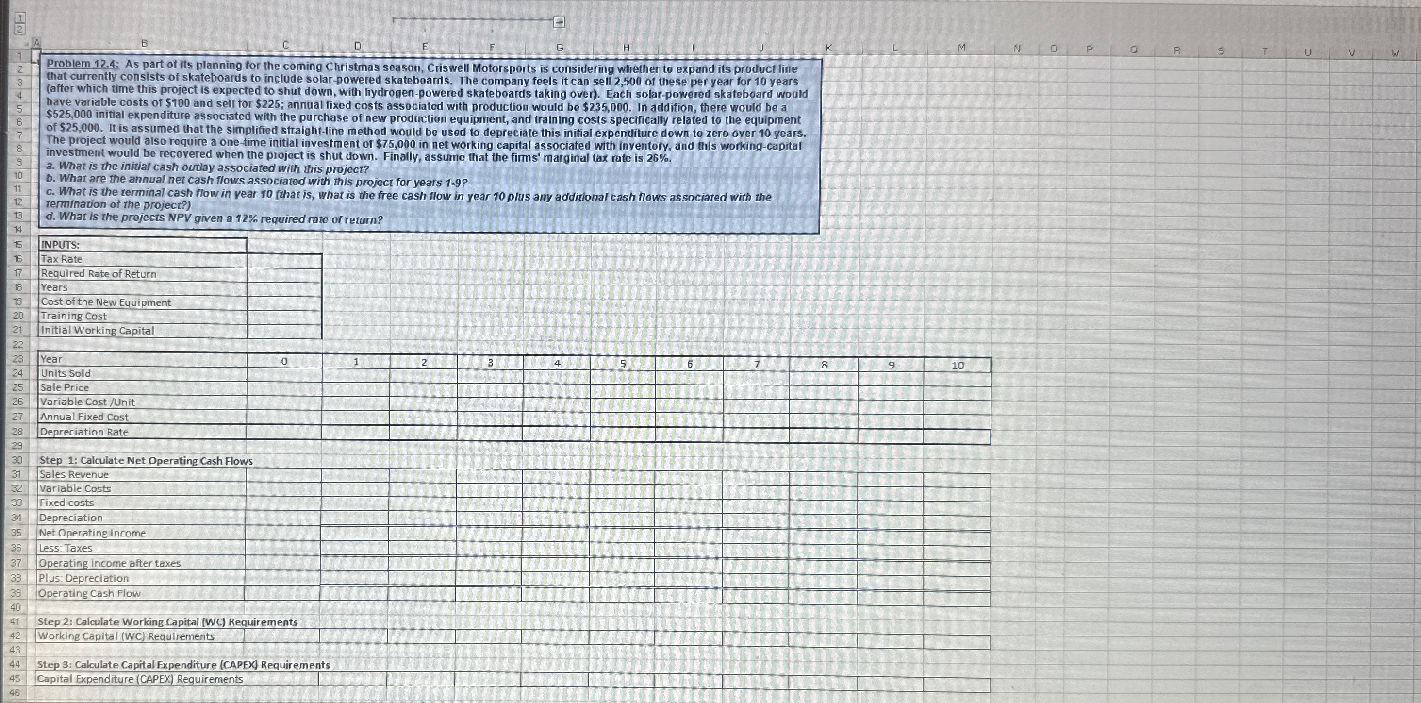 A B C D E G H L M N D P