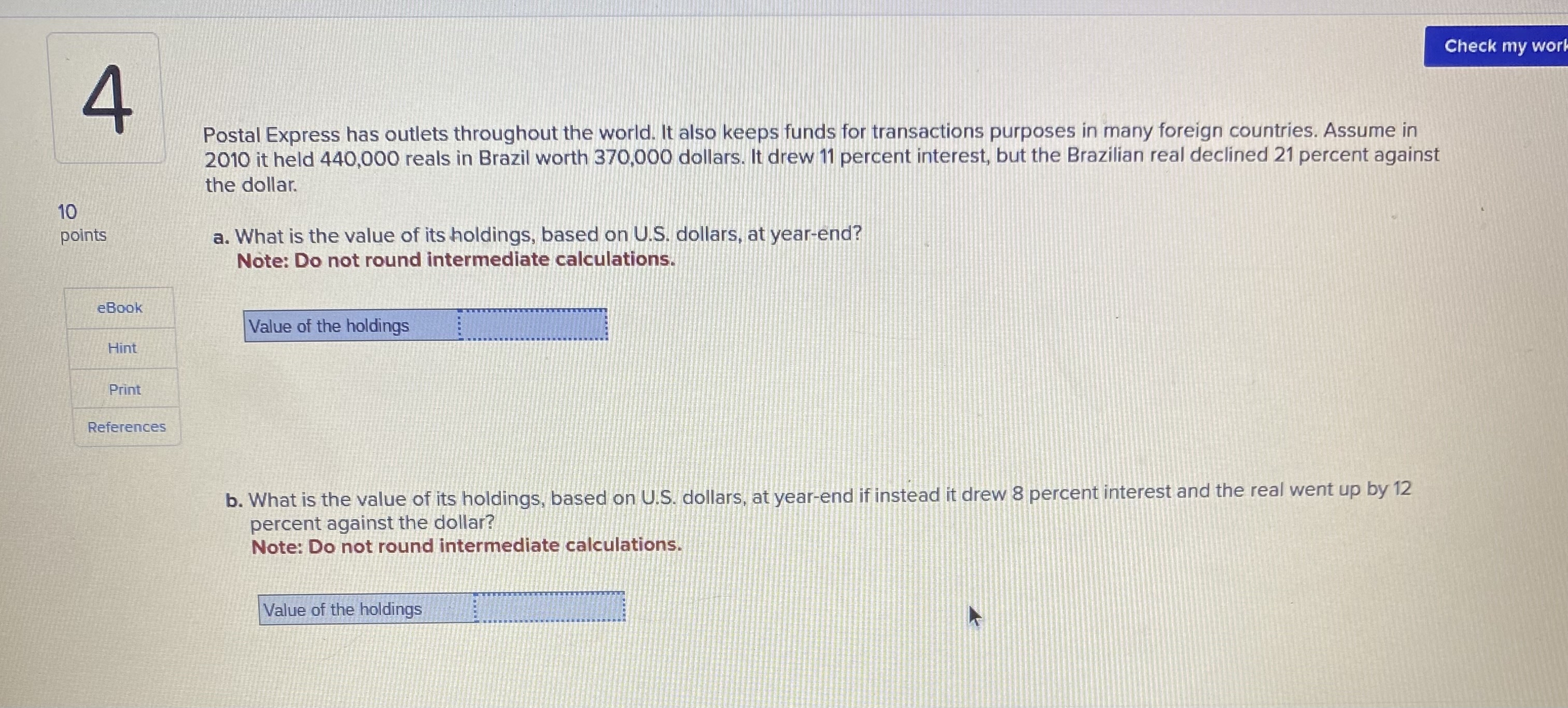 10 4 points eBook Postal Express has outlets throughout the world. It