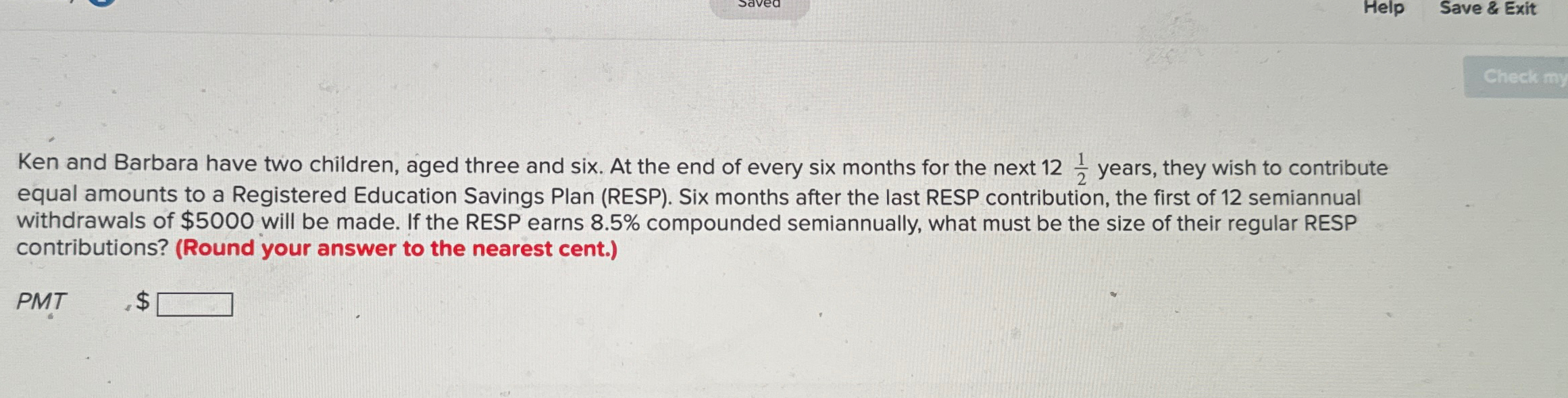 Help Save & Exit Ken and Barbara have two children, aged three