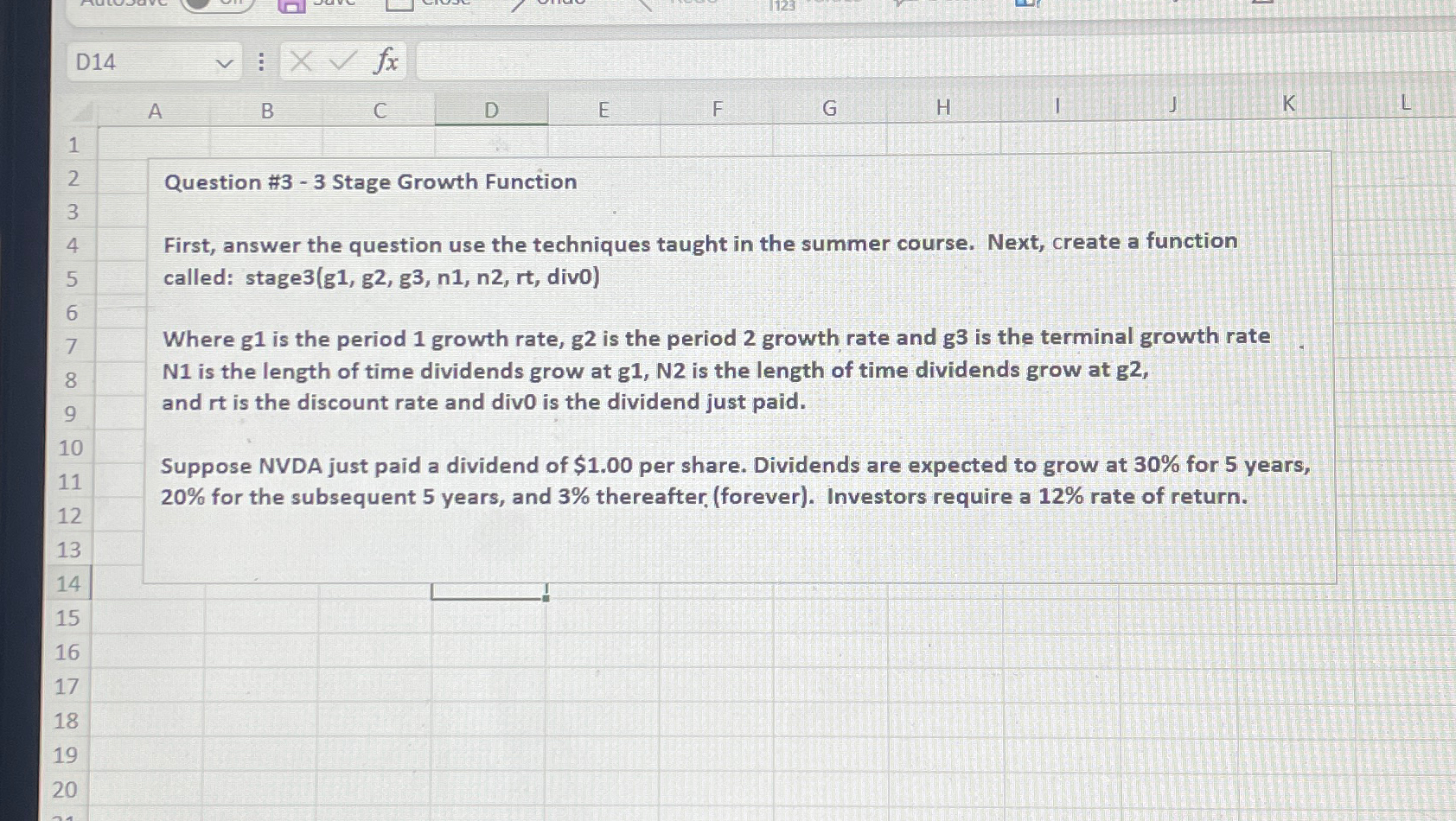 D14 XVfx A B C D E F G H T J