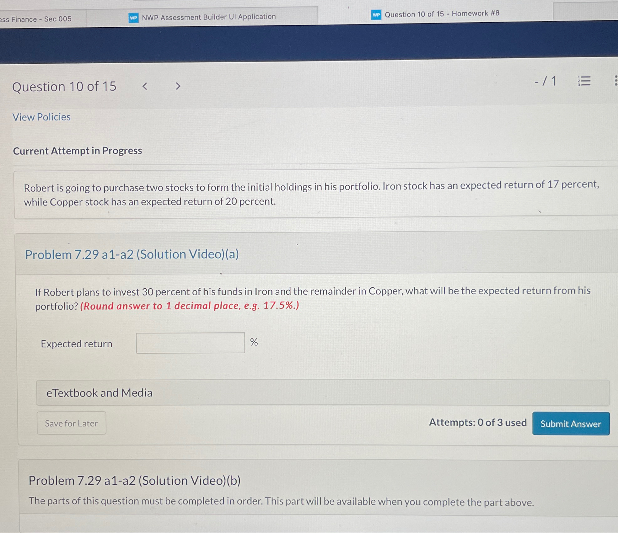 ess Finance - Sec 005 WP NWP Assessment Builder UI Application WP