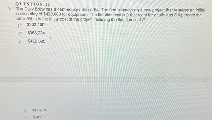 $31 per share. The firm also has a bond issue outstanding with